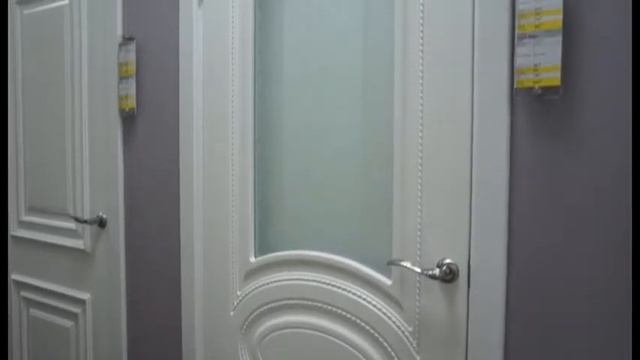 Обзор межкомнатной двери МДФ крашенная Эмалит Марго смотреть онлайн