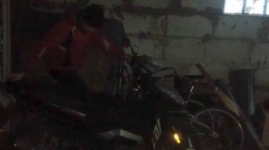 Заводим скутер зимой/Start the scooter in winter