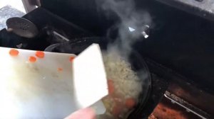 Уха. Рецепт ухи из кеты в казане.