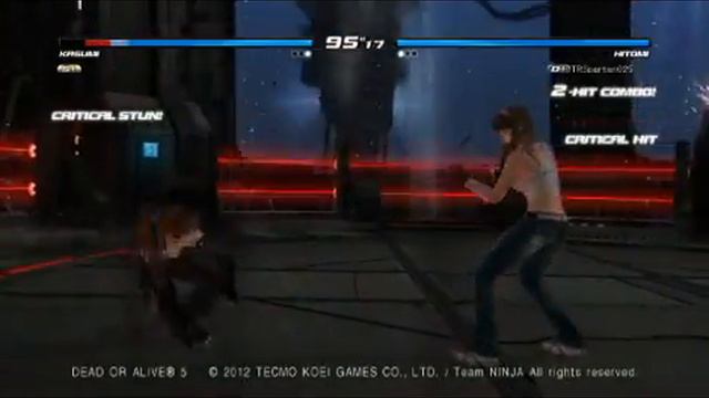 DOA5 KASUMI vs HITOMI (TRS) TRS beats S+!! смотреть онлайн