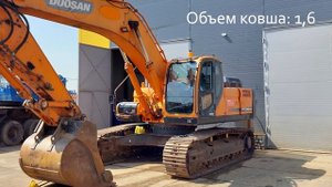 Гусеничный экскаватор Doosan DX340 LCA - обзор и характеристики