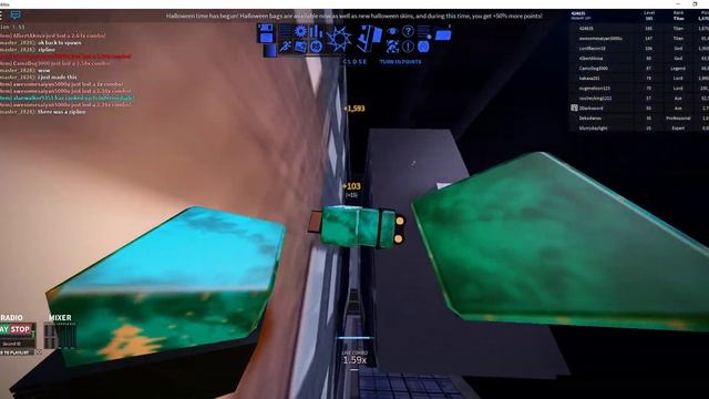 Roblox Parkour all 3 new halloween badges смотреть онлайн