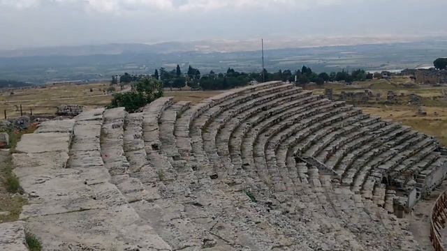 Амфитеатр в Турции.Экскурсия в Памуккале