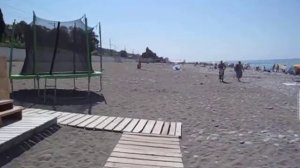 Пляж в Лоо Горный воздух видео