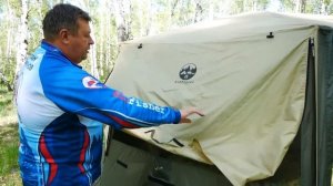 БЫСТРОСБОРНЫЙ БОЛЬШОЙ ШАТЕР ! ЛАГЕРЬ НА ПРИРОДЕ В ОДНО МГНОВЕНЬЕ ! РЕАЛЬНО С СИБТРЕВЕЛ ОТ СИБТЕРМО!