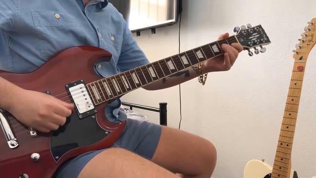 The Doors - Roadhouse Blues Solo Guitar Cover