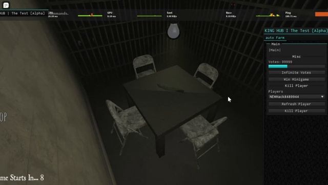 Script The Test [Alpha] Kill Player/Win Minigame/Infinite Votes смотреть онлайн