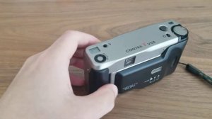 How to lock the flash off on Contax TVS II