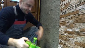 Как быстро сделать искусственный камень своими руками \ Декоративный камень