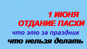 ОТДАНИЕ ПАСХИ.Что необходимо делать в этот день? Чем нельзя заниматься?