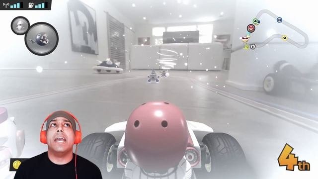 I TURNED MY KITCHEN INTO A MARIO KART COURSE! [MARIO KART LIVE: HOME CIRCUIT]