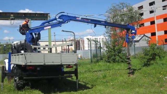 Бурильно-крановая установка ГАЗ