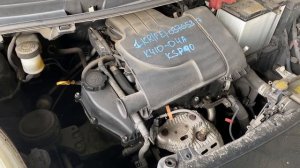 Двигатель с КПП, Toyota 1KR-FE - 0376537 CVT K410-04A FF KSP90 коса+комп, нет выпускного коллектора