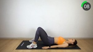 Тренировка на ягодицы, ушки и внутреннюю поверхность бедра дома без приседаний | Упражнения для поп