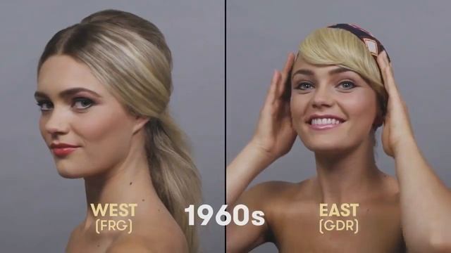 Эволюция женской красоты в Германии за последние 100 лет