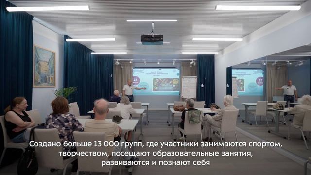 Центры московского долголетия. Новые возможности для старших