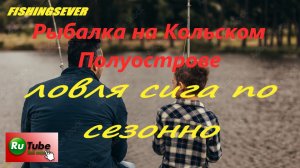 Рыбалка на Кольском Полуострове. Обзор ловли сига по сезонно.