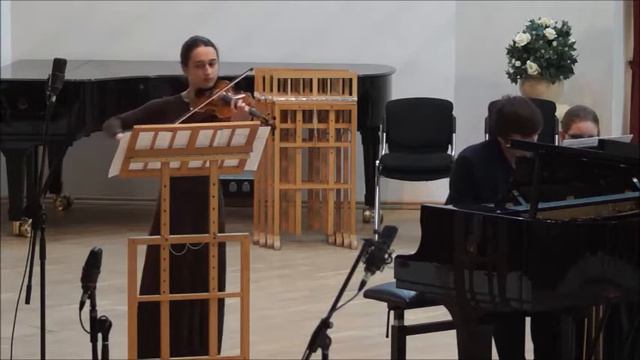 Моцарт, Соната для скрипки и фортепиано ми минор К304, Лидия Ступакова-Конева смотреть онлайн