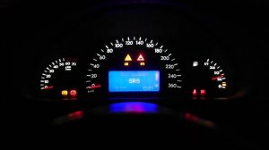 Пересвет дорестайл приборной панели w203 (Change w203 dashboard lights)