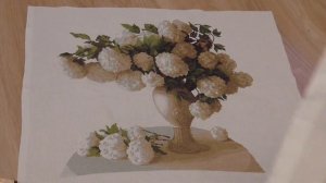 Готовая работа. Nitex Кружевной букет