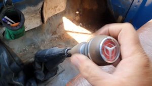 Ручка КПП (Кулисы) с Эмблемой Мерседеса на Зил-130