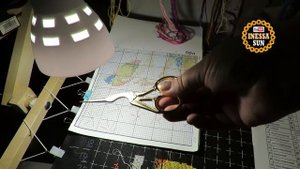 Как я подружилась с черной канвой (вышивка крестом).