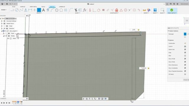 Создание параметрического модуля кухни в Fusion 360. Часть1. смотреть онлайн