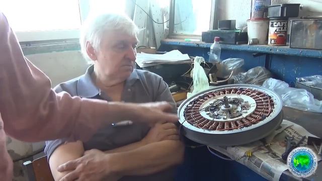 Олег Тришин о новом в электричестве и электродвигателях -подготовка съемки передачи-Глобальная волна