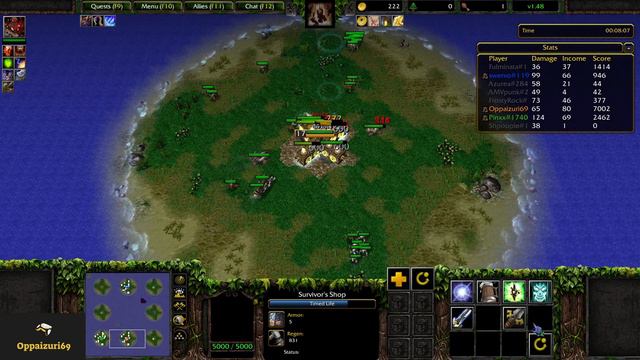 The Uncrowned King of Tower Survivors is Back! | v1.48 | Oppaizuri69 | Warcraft 3 Reforged | Ep. 65 смотреть онлайн