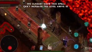 Powerlust RPG: Level 50 lightning mage gameplay