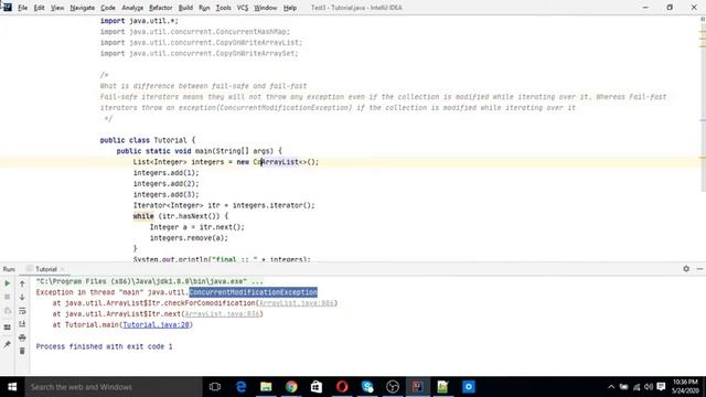 Java Interview Question Difference between fail fast and fail safe in Hindi By Pankaj Goyal смотреть онлайн