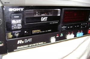 Цифровая аудиокассета Sony Rs Dat Dtc -1000-ЯПОНИЯ-1987-год
