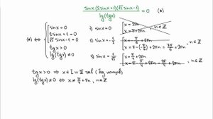 19.02. Тригонометрические уравнения. Схемы для более сложных уравнений. Более сложный отбор корней.