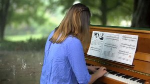 Je T'attendrai,  Die Regenschirme von Cherbourg, 1964 Michel Legrand «Шербурские зонтики» / Piano