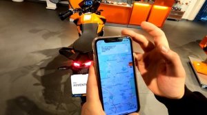 Навигация KTM my RIDE