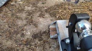 Ставлю универсальный фаркоп на Mitsubishi L200