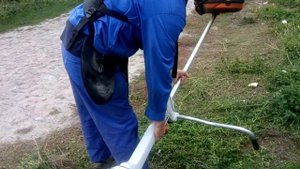 Stihl fs 450, конец сезона