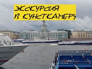 Экскурсия в Кунсткамеру.