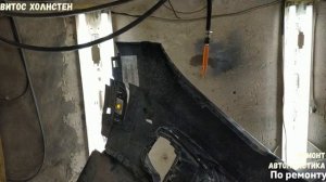 Как спаять лопнувший бампер Volkswagen (4K Видео)