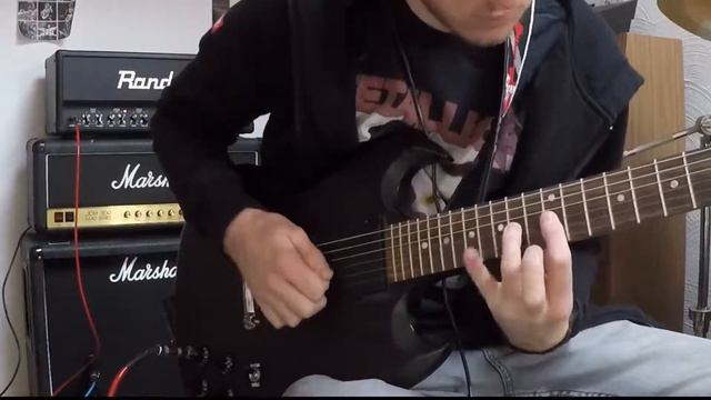 Pantera - Cowboys From Hell - Solo Cover смотреть онлайн