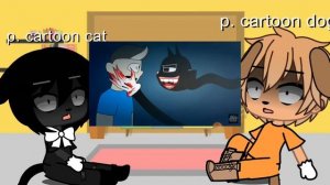 past cartoon cat and cartoon dog react to the future (first reaction video)