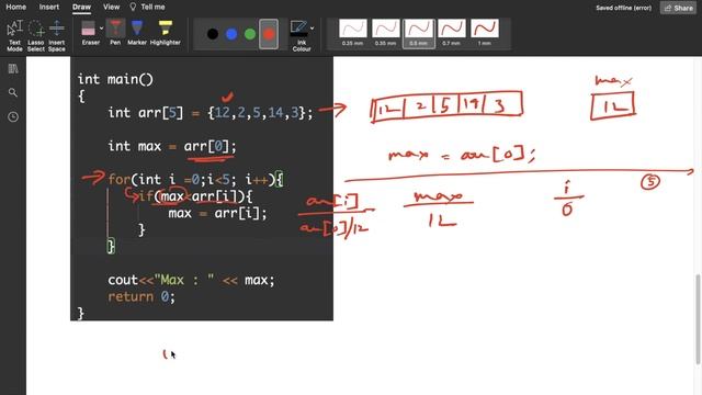 C++: Finding the Largest Element in an Array | #5 | English