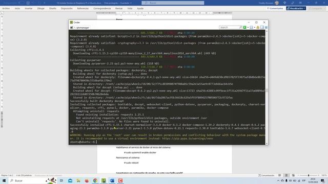 Instalar docker en ubuntu server de raspberry pi смотреть онлайн