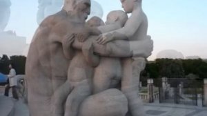 Осло, Норвегия.Парк скульптур Вигеланда (Park Vigeland Oslo Norway) часть 1