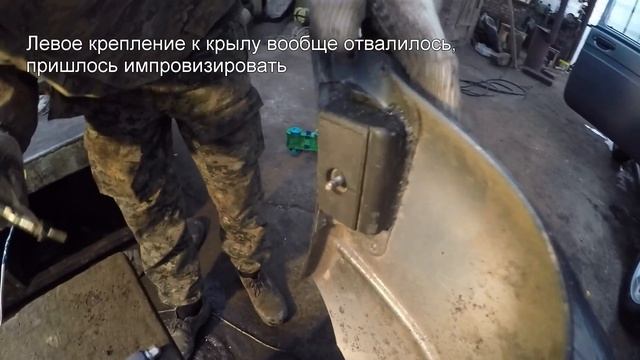 Нива Urban ремонт и установка бампера с обрезанными арками смотреть онлайн