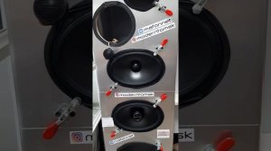 Как играет овальная 2-x компонентная SQ акустика Alpine S-S69C. видео 2