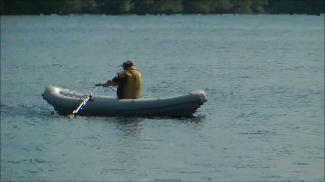 Надувной вельбот под байдарочным и под распашными вёслами. Ч. 1 смотреть онлайн