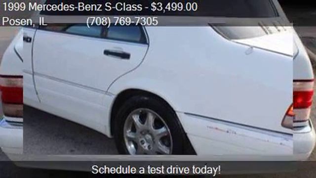 1999 Mercedes-Benz S-Class S420 4dr Sedan for sale in Posen, смотреть онлайн