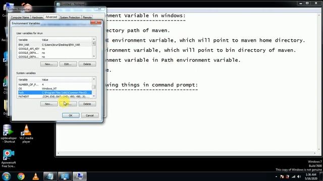 Apache Maven | Set M2 & M2_HOME environment variable in windows смотреть онлайн