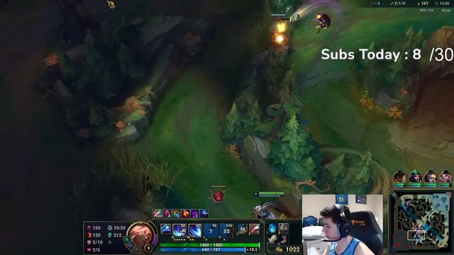 #1 Rank Kayn How to Beat Enemy Invades level 1 - League of Legends смотреть онлайн